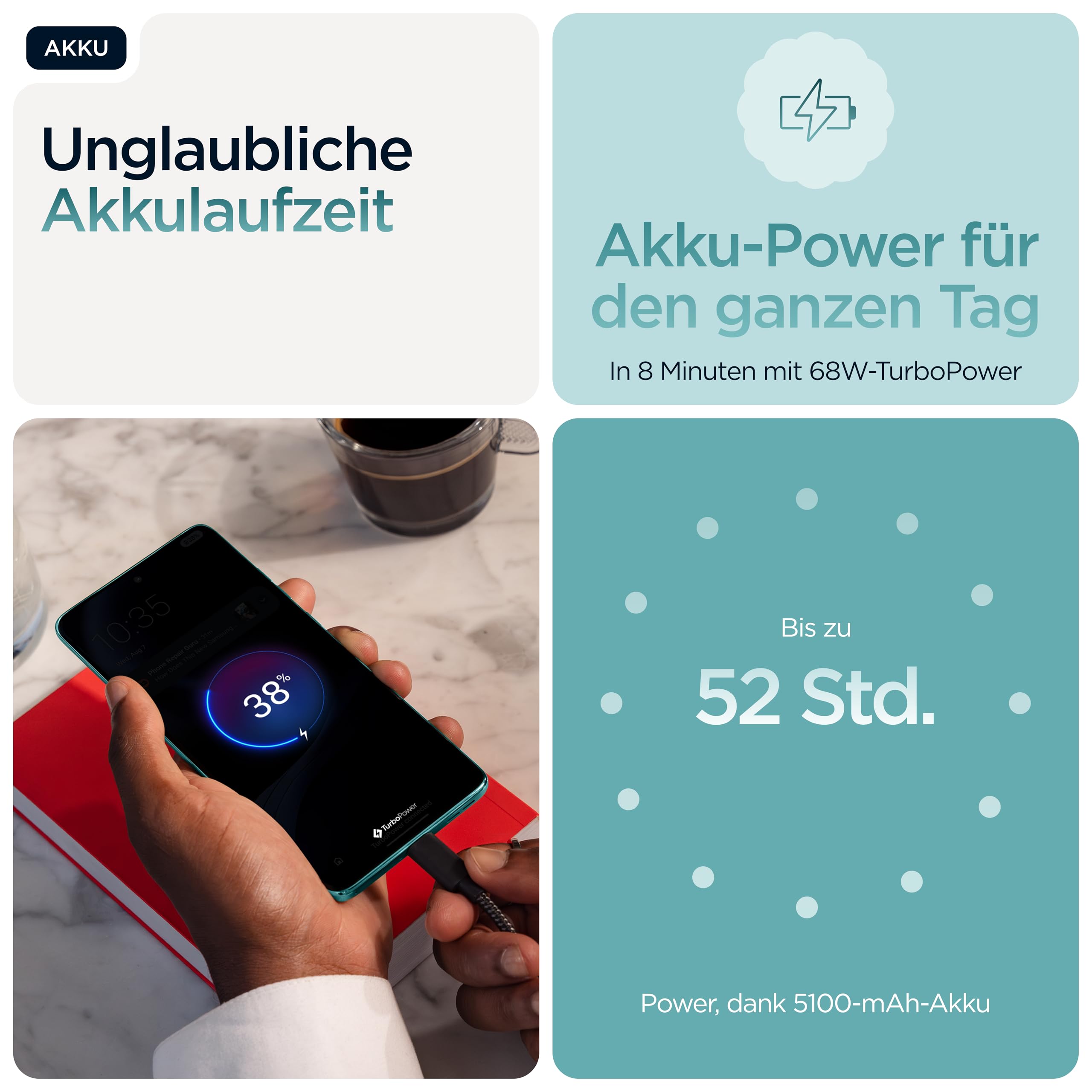 Motorola Edge 60 Fusion Smartphone (Robustes 6 8 G – Bild 7