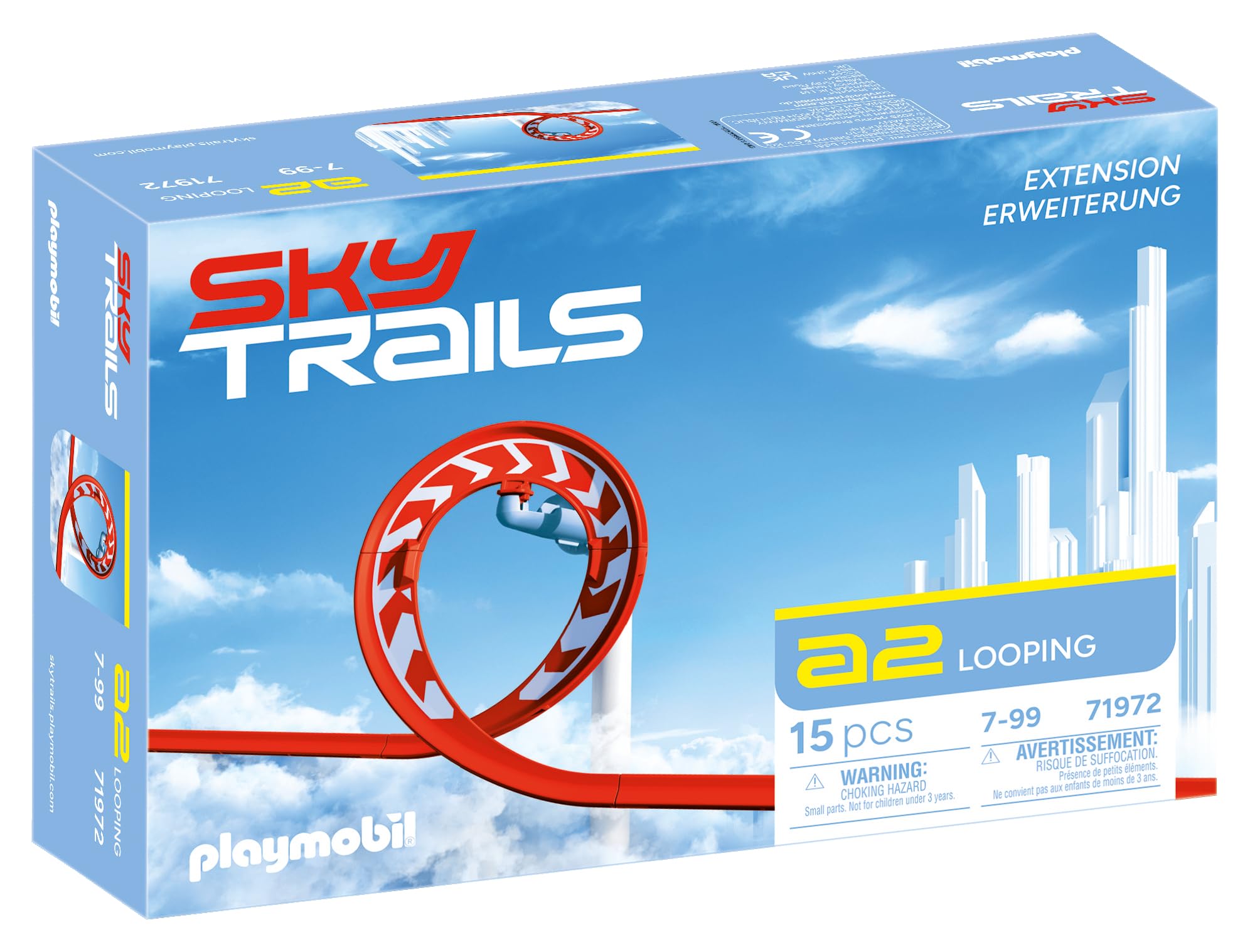 Sky Trails | Looping | Construction toy for spectacular tracks & action | Build your own looping adventure  flexible & imaginative for children aged 7+ | 71972