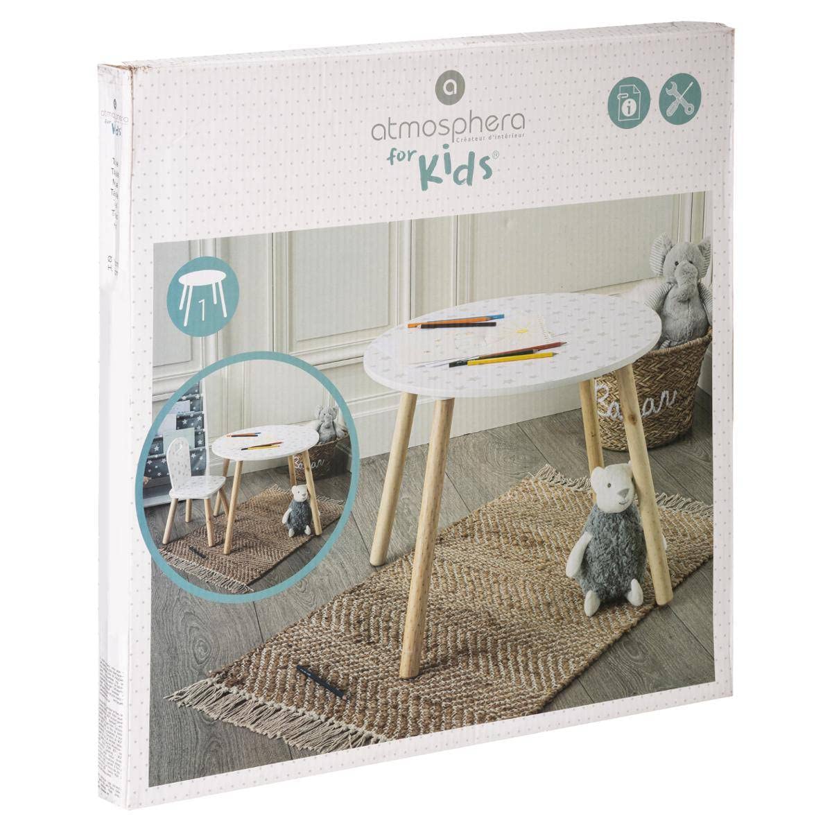 ATMOSPHERA CREATEUR D'INTERIEUR - Tavolo per bambini douceur d60cm