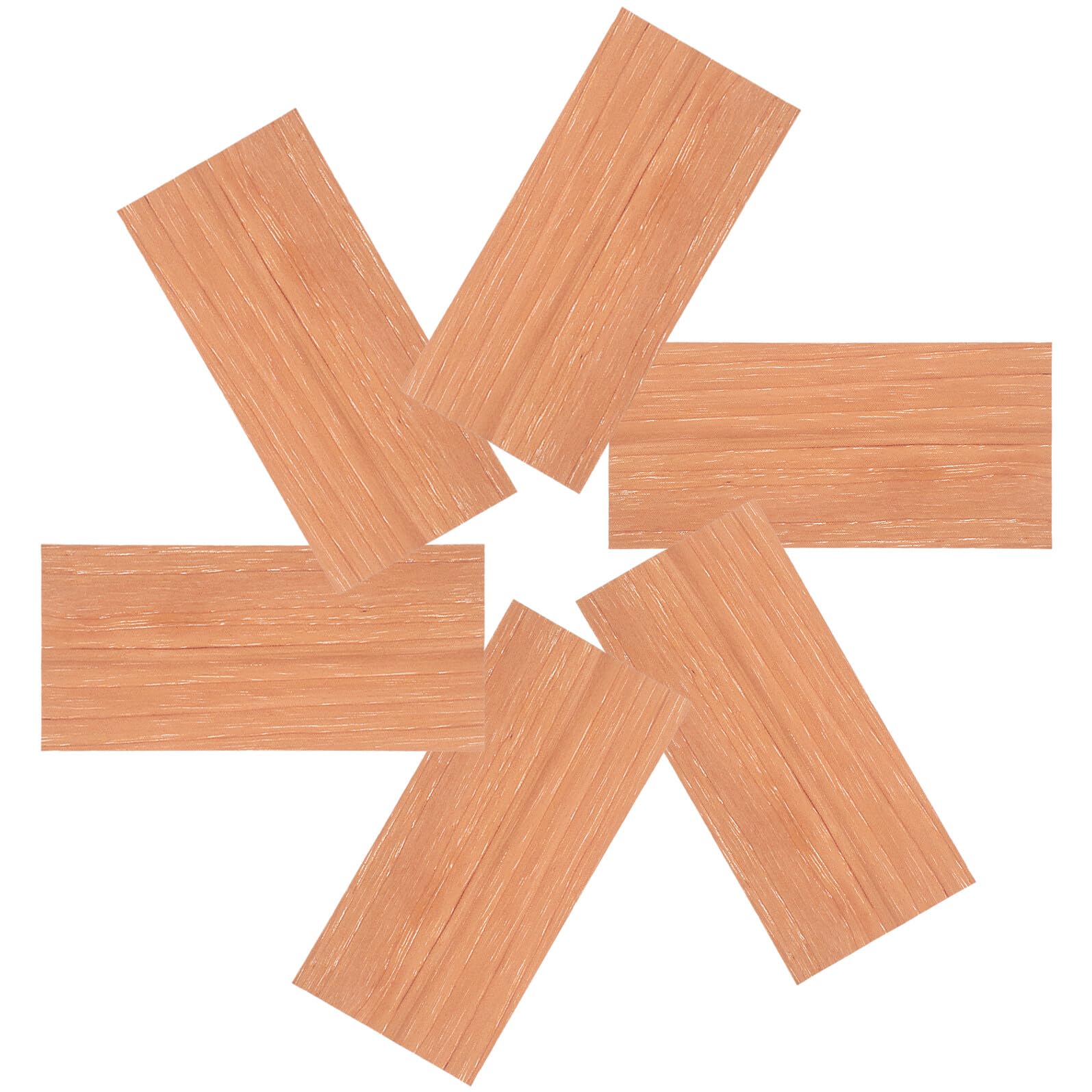 6 Feuilles de Séparation Pack de 6 Pièces en Cèdre Espagnol Bois Naturel pour Régulation D'humidité et Protection des Cigares pour Humidificateur de Cave à Cigares