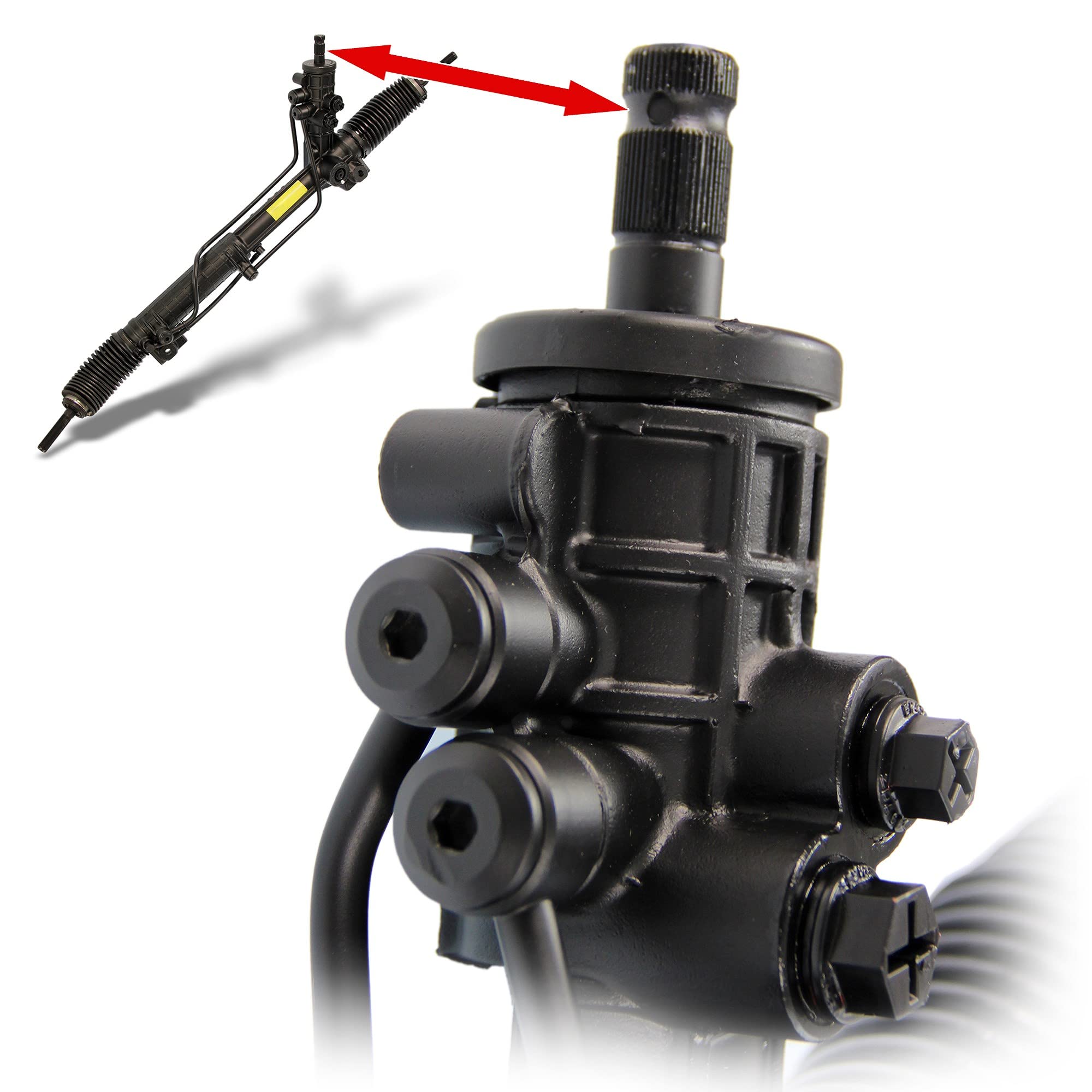 1x Scatola dello sterzo Scatola del servosterzo Servosterzo idraulico | Compatibile con: BMW 5, 5 Touring