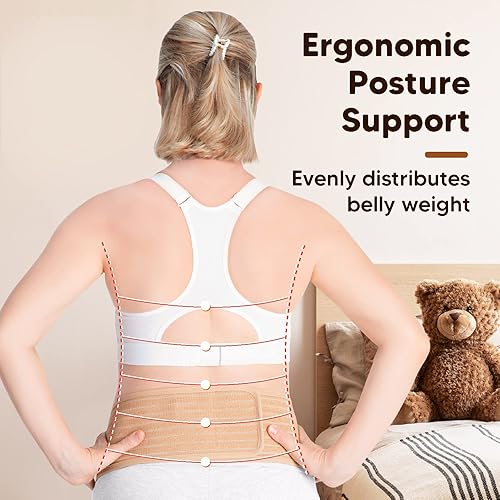 Miniatura 9 de KeaBabies Envoltura de recuperación de apoyo del vientre posparto 3 en 1 y banda de apoyo del vientre para embarazo banda de vientre posparto -
