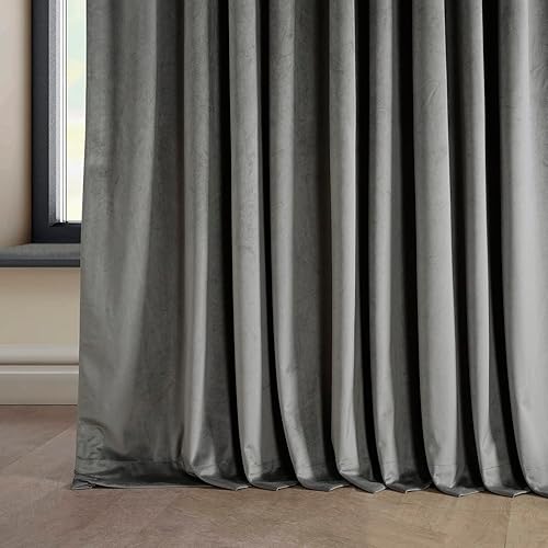 Miniatura 6 de HPD Half Price Drapes VPYC-SBO161213-96-DW, cortina opaca extra ancha con aislamiento térmico para ventana, 100 x 96 pulgadas, para dormitorio y