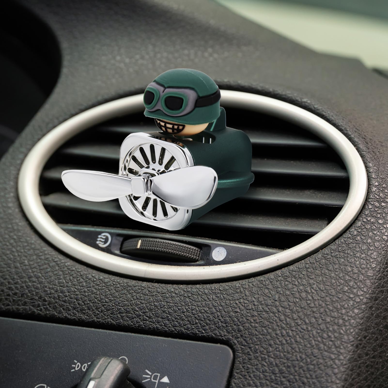 Mobestech 2pezzi Diffusore Aromatico Per Auto Cartoon Con Clip Per Uscita Decorazione Per Interni Auto Facile Installazione Copertura Odori Sgradevoli Da Aromi Design Unico e Divertente Per