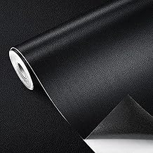 Black Self-Adhesive Leather Repair Patch Waterproof & Anti-Scratch Genuine Leather Patch for Sofas, Couches, Car Seats, Furniture, Handbags & Jackets – Durable DIY Upholstery Repair Tape(30 x 60cm) (5)