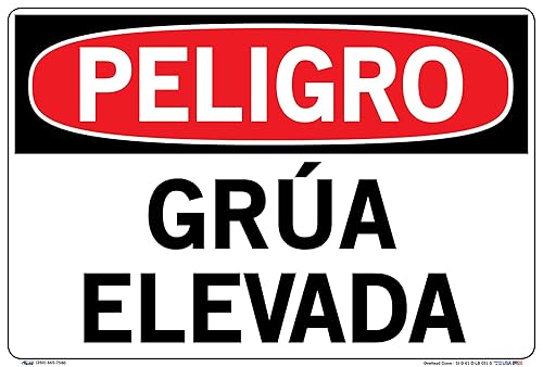 VESTIL Danger Sign si-d-61-a-ac-130-s 10,5x 7,5alumbre Comp .130, 1