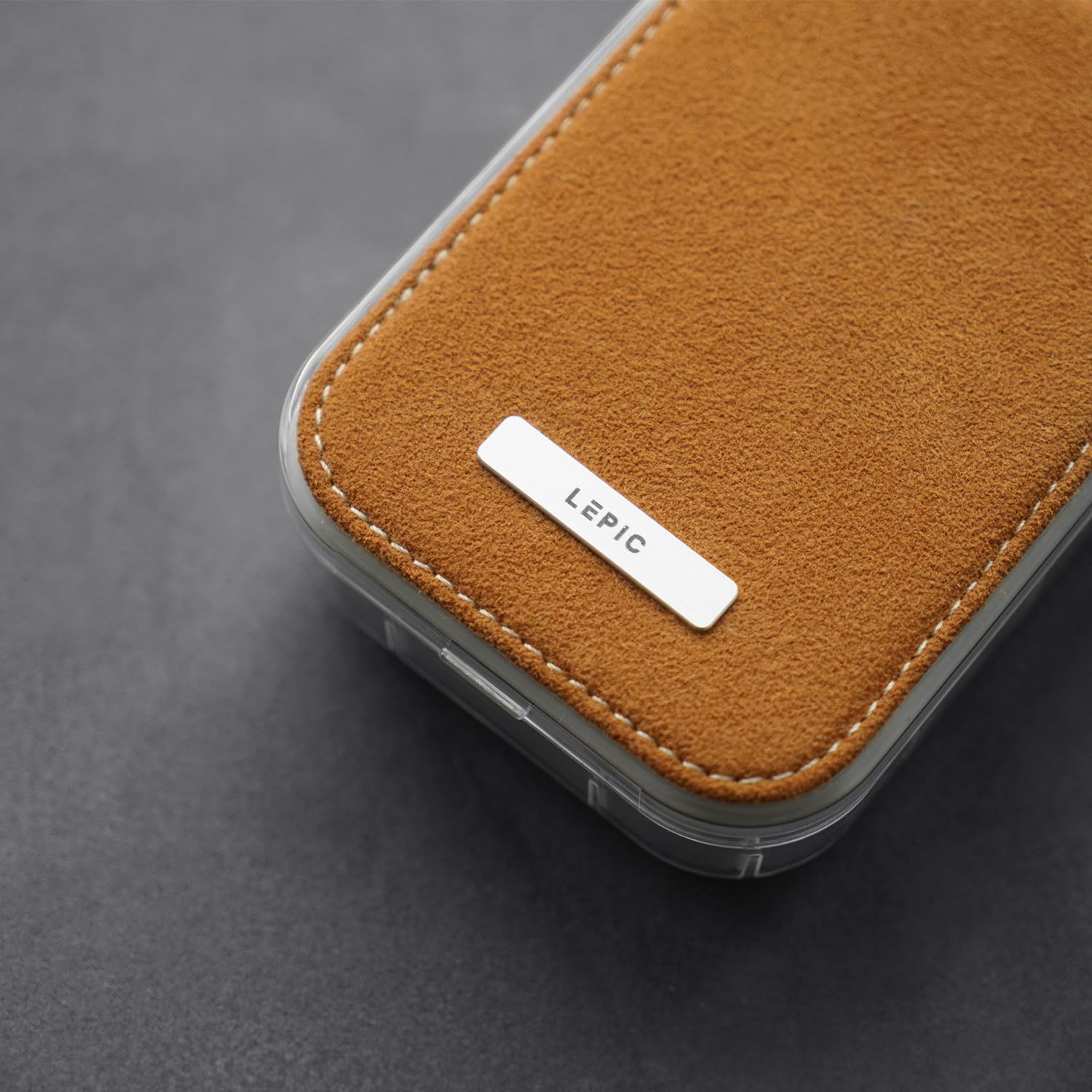 Amazon | LEPIC LPC-JB-ALC-TAN JUKEBOX イヤホンケース ALCANTARA TAN