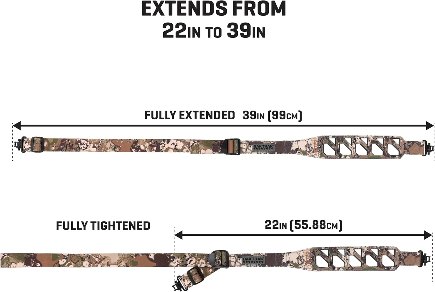 Vertex Hyper Tough Sling w/Swivels, Veil Terrain