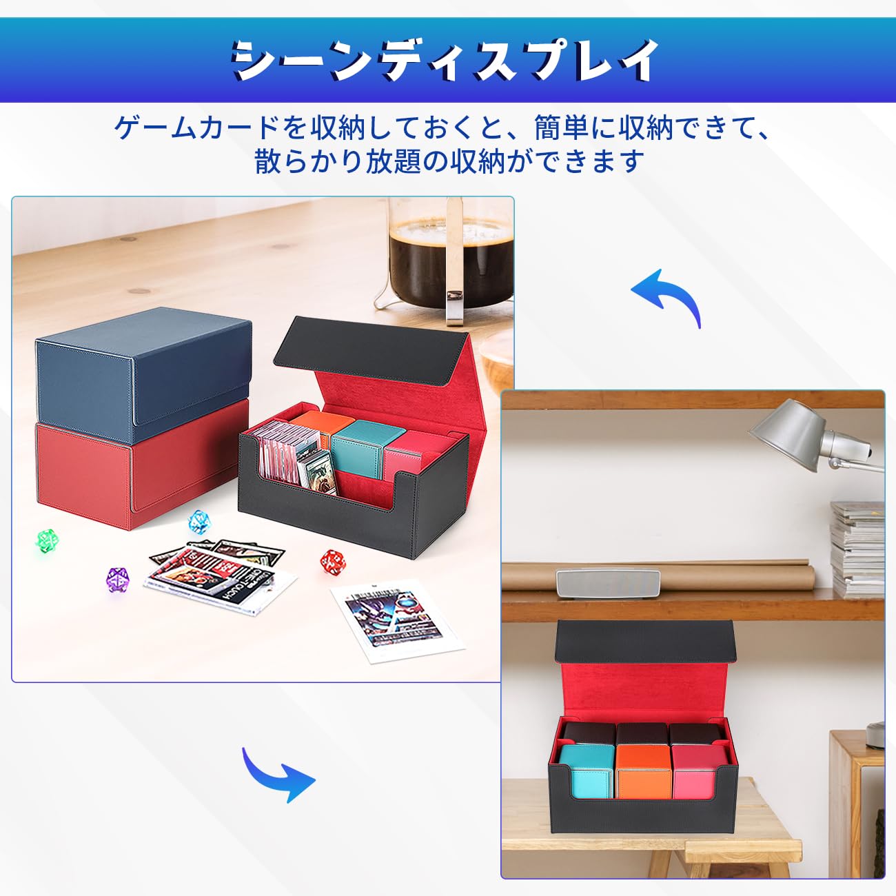 Amazon.co.jp: デッキケース トレカケース マグネットローダー 用