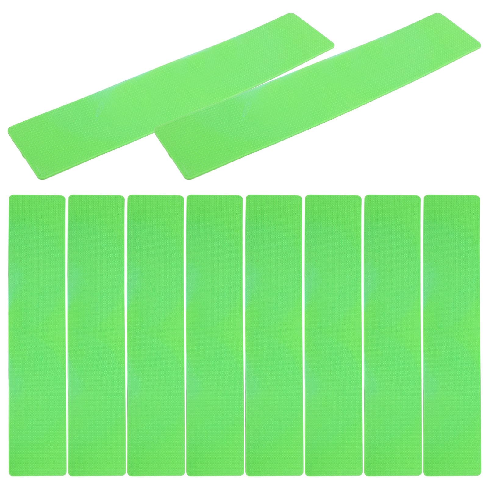 GALPADA 10Pcs Portable Spot Marker Pads Non Slip Sports Training Carpet Markers for Soccer Basketball Baseball Drills Bright Color Signs for Enhanced Visibility