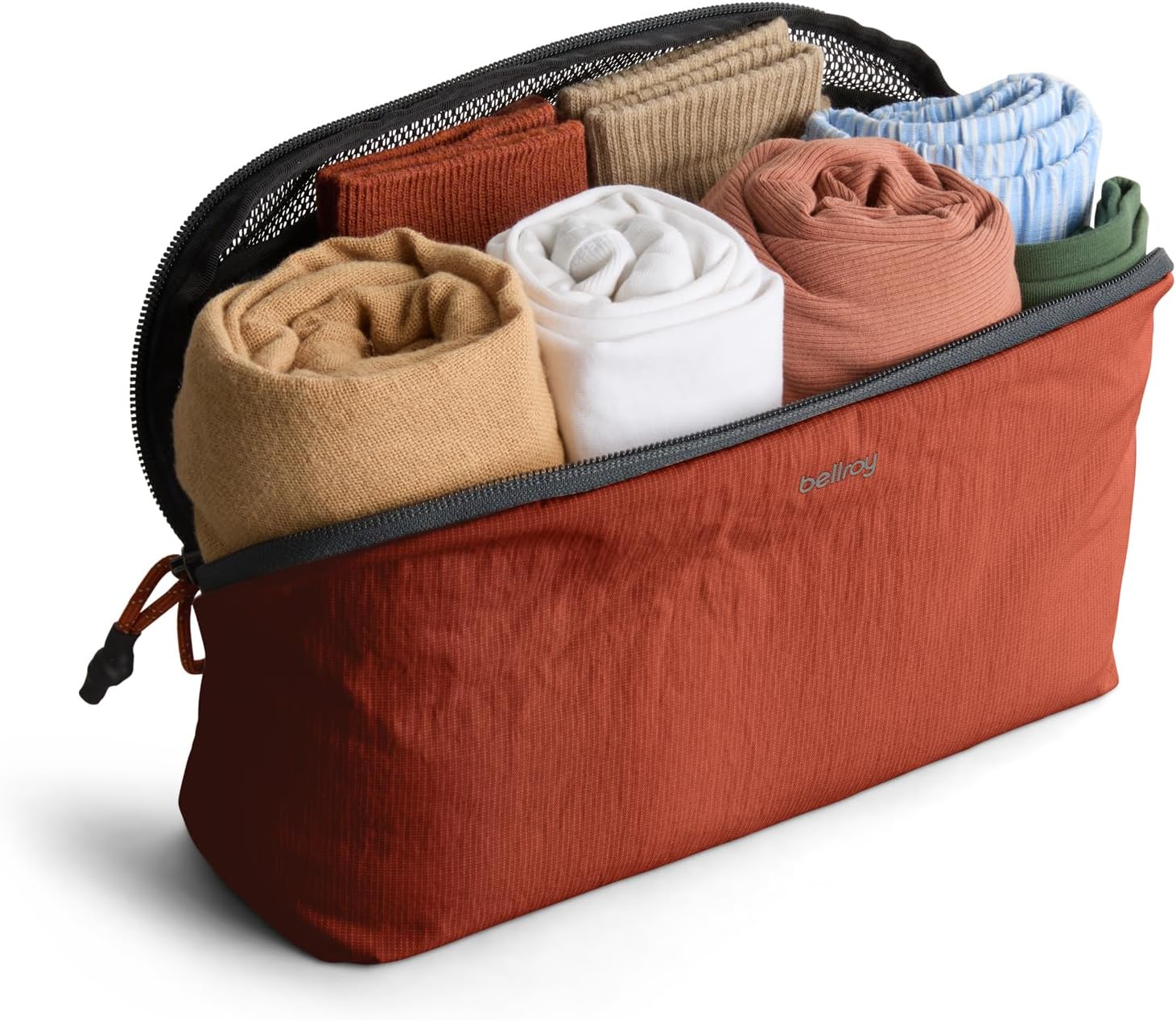 Bellroy Packing Cube 4L (Organizer Packing Pouch with Internal Zip Pocket and Durable, Lightweight Design) - Clay - Image 2
