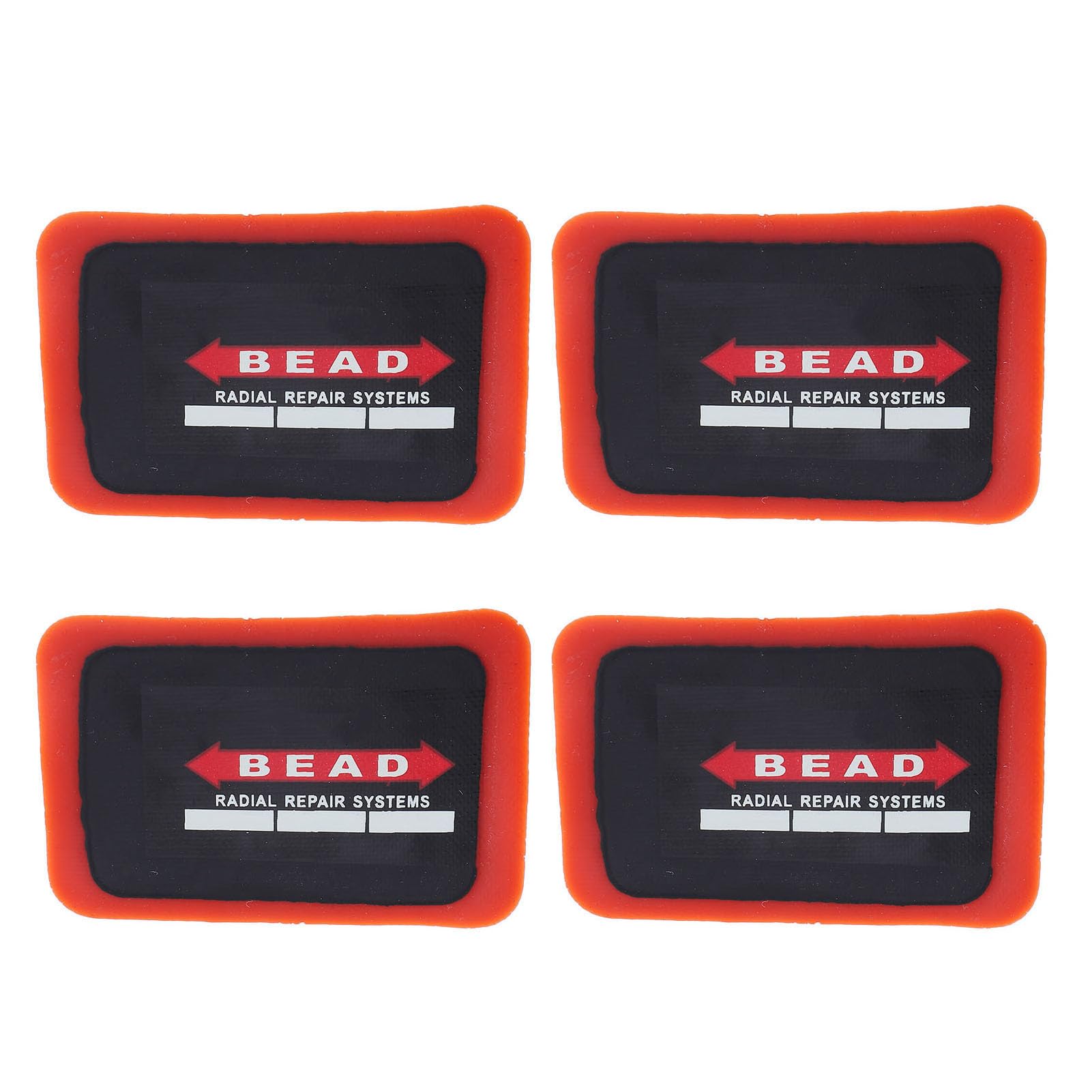 20 Pcs Patches de Pneus en Caoutchouc Heavy Duty Patches de Réparation des Pneus 50x70 Mm avec Une Adhésion à Haute élasticité pour Le Tracteur de Camion de Moto de Voiture