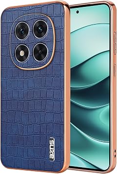 Smartphone Case Compatible with Redmi Note 14 Pro Plus 5G Smartphone Case Camera Lens Protection Drop Prevention Shockproof Protective Cover Blue