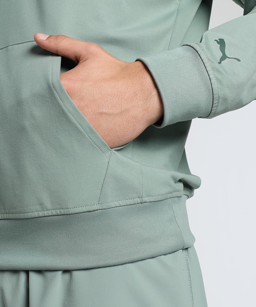 Puma M Cloudspun Branded Hoodie Felpe con Cappuccio Unisex - Adulto (Pacco da 1)