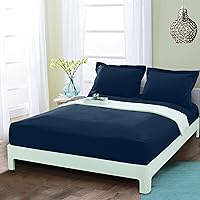 Vista 35 de Mocassi Sábana Bajera Ajustable Matrimonial - Sábanas Refrescantes de Bolsillo Profundo hasta 16 pulgadas - Hotel de Lujo 1800 Premier - Sábanas Más