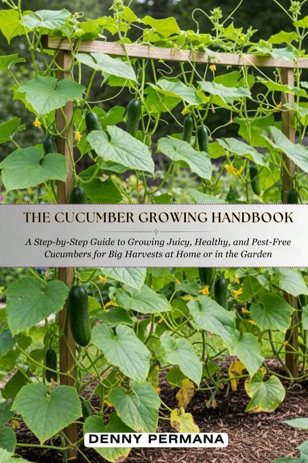 The Cucumber Growing Handbook: A Step-by-Step Guide to Growing Juicy, Healthy and Pest-Free Cucumbers For Big Harvest at Home or in the Garden