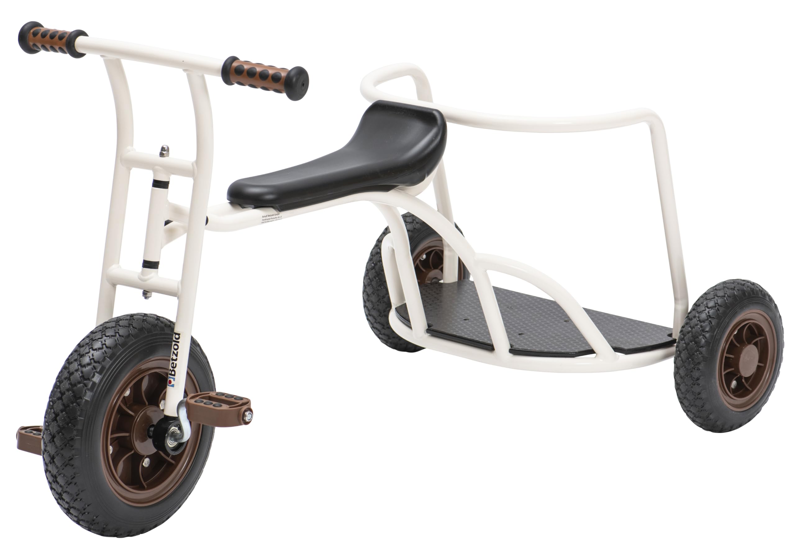 Betzold Ersatzrad für Dreirad Cruiser - Vorderrad mit Pedalen und Eva-Bereifung