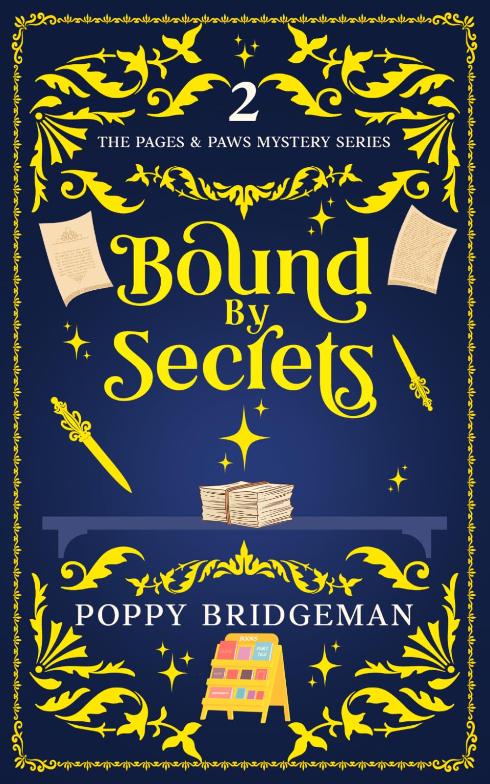 Bound By Secrets: 2 (The Pages and Paws Mystery Series)