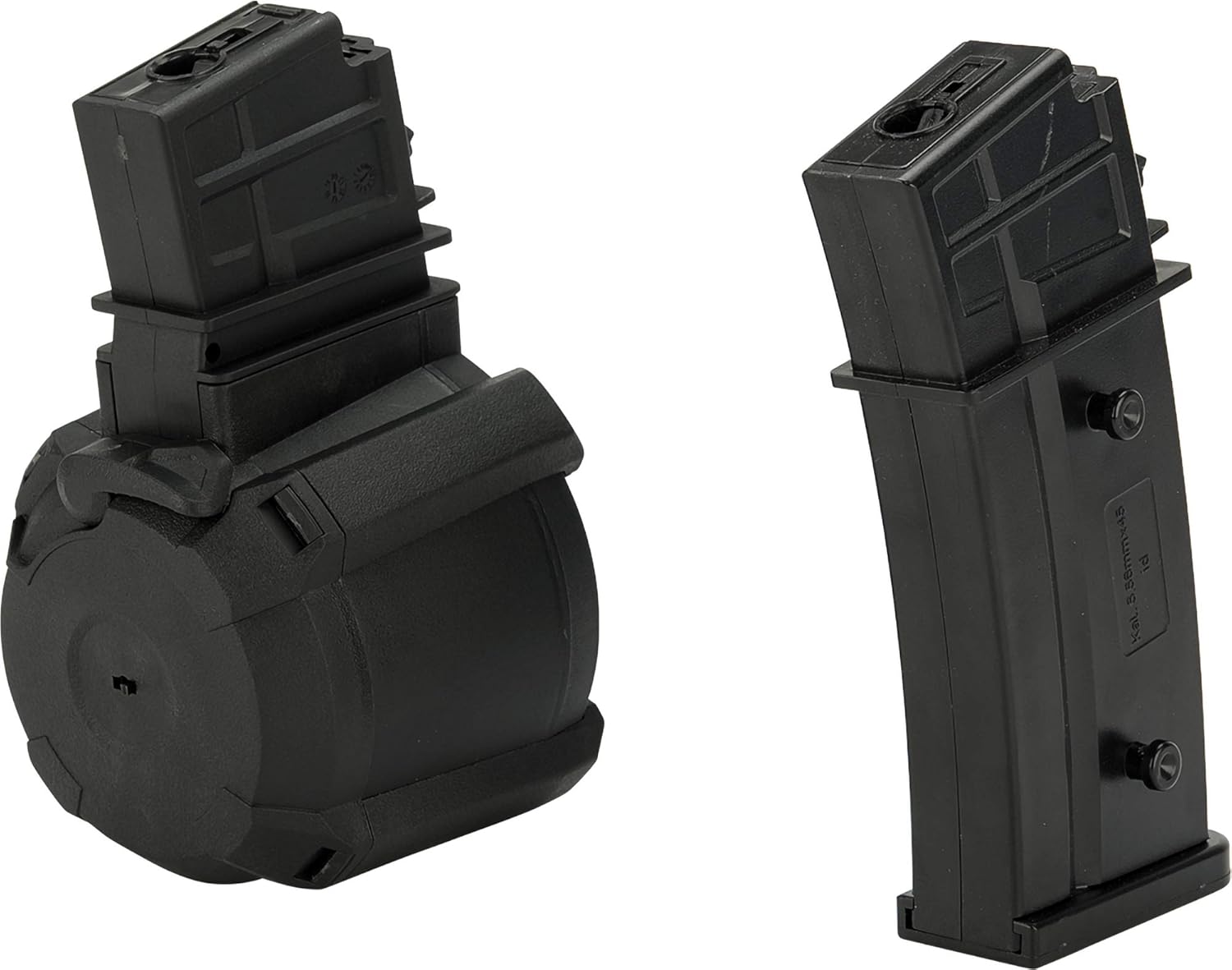 Evike Airsoft - Matrix 1200 Round G36 Sound Control Electric Drum Airsoft Mag