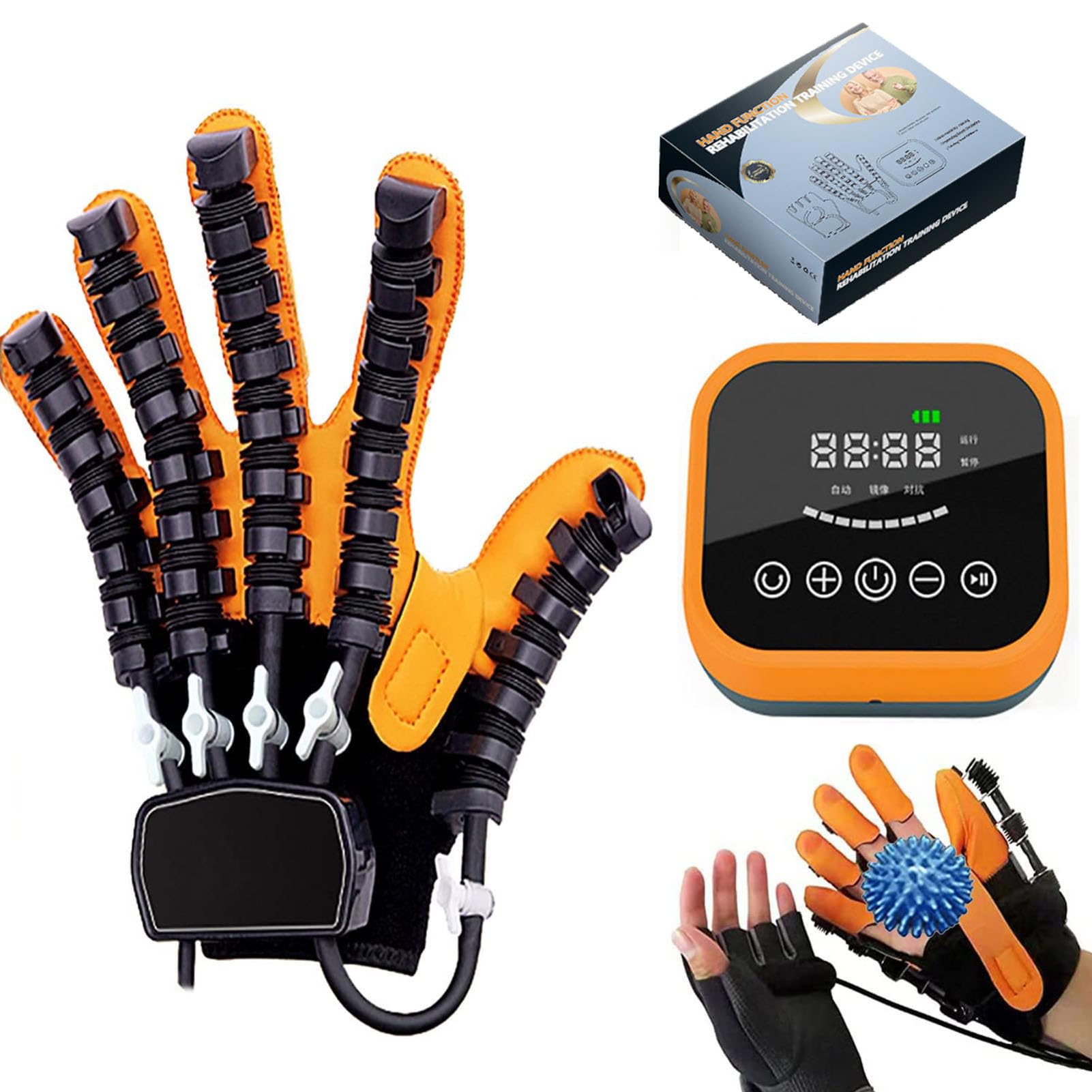 Guantes de entrenamiento de rehabilitación para comer y vestir en casa