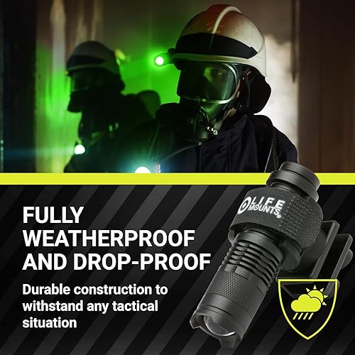 Miniatura 4 de Life Mounts Luz LED montada en casco