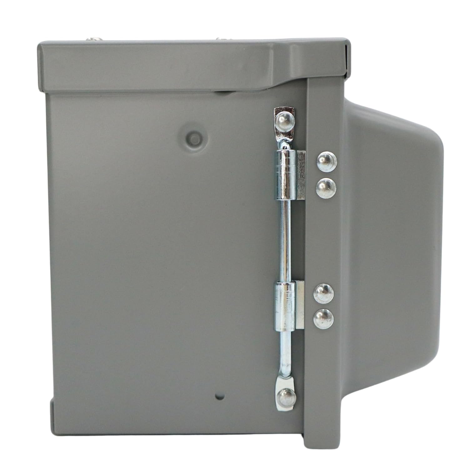Connecticut Electric Dual 20 Amp Outdoor Electrical Outlet Box with (2) GFCI Receptacles | NEMA 3R All Weatherproof Enclosure|120V While-in-Use Power Outlet for Yard, Patio, Tools| ETL Listed