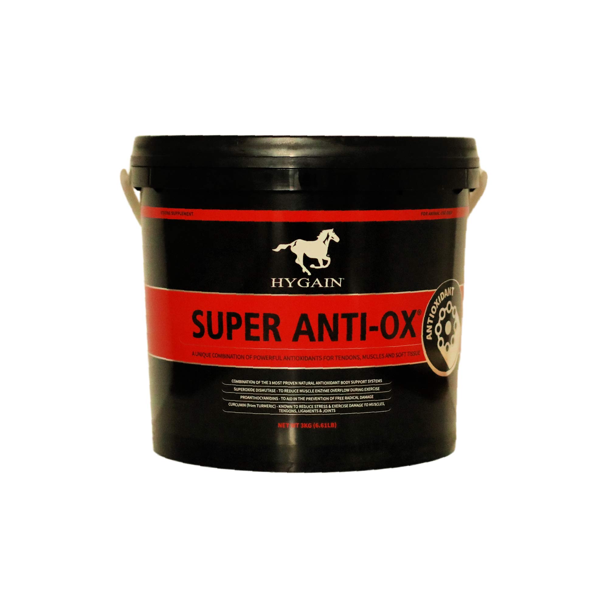 Hygain Super Anti-Ox - Tumeric Based Muscle Tendon Ligament Joint Supplement for Horses