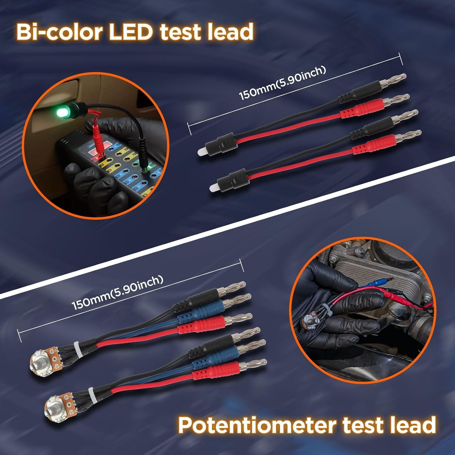 Kit de terminales de cables para automóviles y kit de herramientas