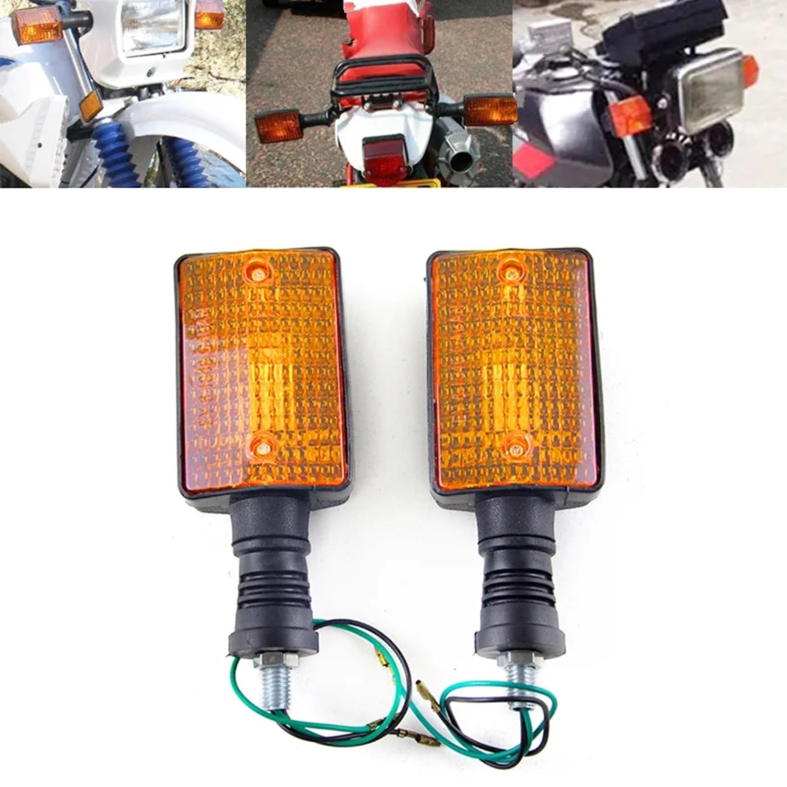 Per GT80 1974 1975 1976 1977 1978 1979 1980 Per AT1MX 1971 Per AT2M 125 1972 Per ATMX 1973 Ambra Posteriore Sinistra Destra Indicatore Di Direzione Del Freno