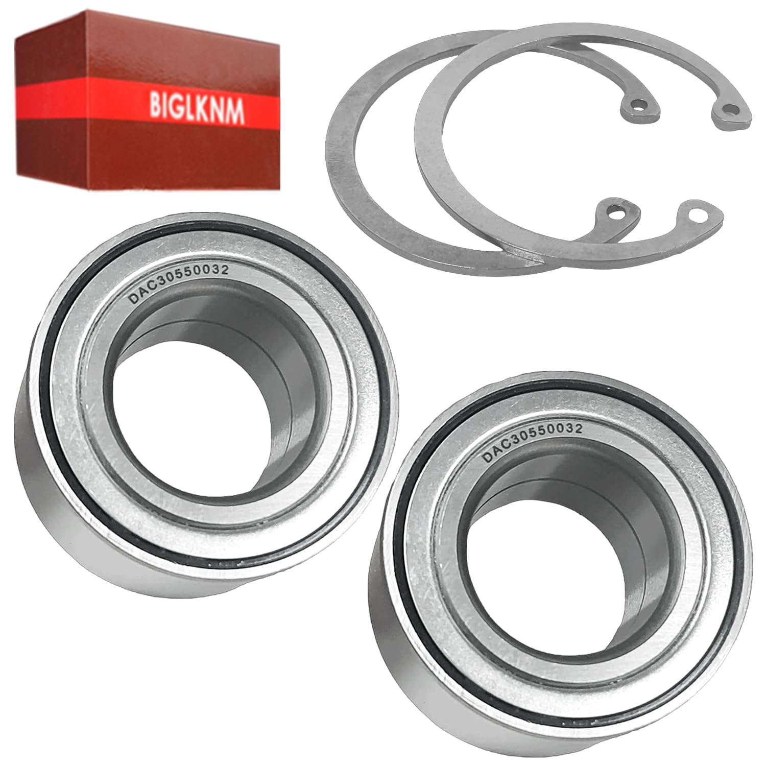 2PCS ATV Wheel Bearing Compatible with Arctic Cat 250 300 350 366 400 425 450 500 650 H1 700 1000, Heavy Duty Wheel Bearing (30x55x32mm) OEM# 1402-027 1402-809 0423-423