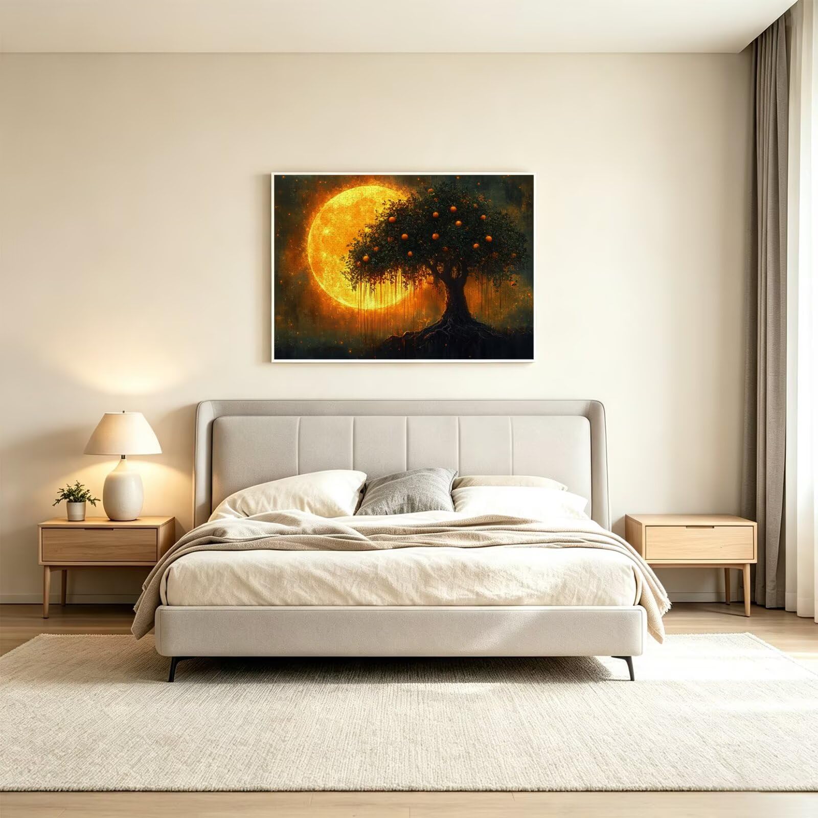Puzzle 2000 sztuk 99x70 cm, puzzle dla dorosłych owoc księżyca, n-858