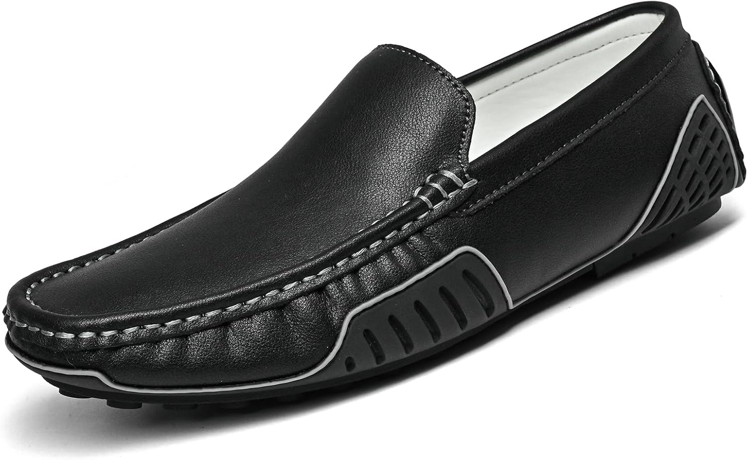 LUODENGLANG Men's Loafers Casual Shoes Slip On Driving Loafers Penny Loafers with Rubber Sole Soft Light-Weight Flats Boat Free Shoes… - Image 7