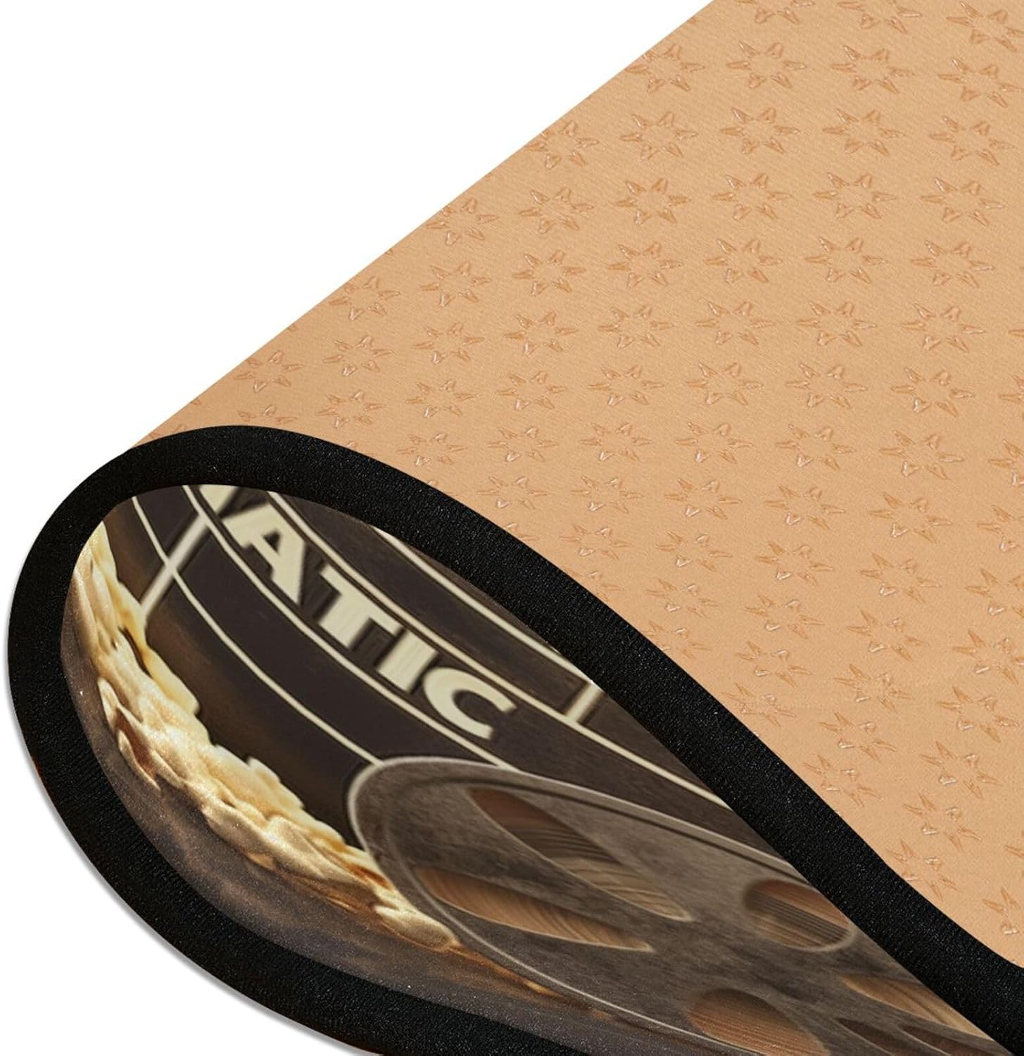 xigua Movie Theater Popcorn Non-Slip Runner Rug Area Rug Washable Rectangle Rug for Bedroom Living Room Bathroom Hallways Home Decor 72x24 Inches#51