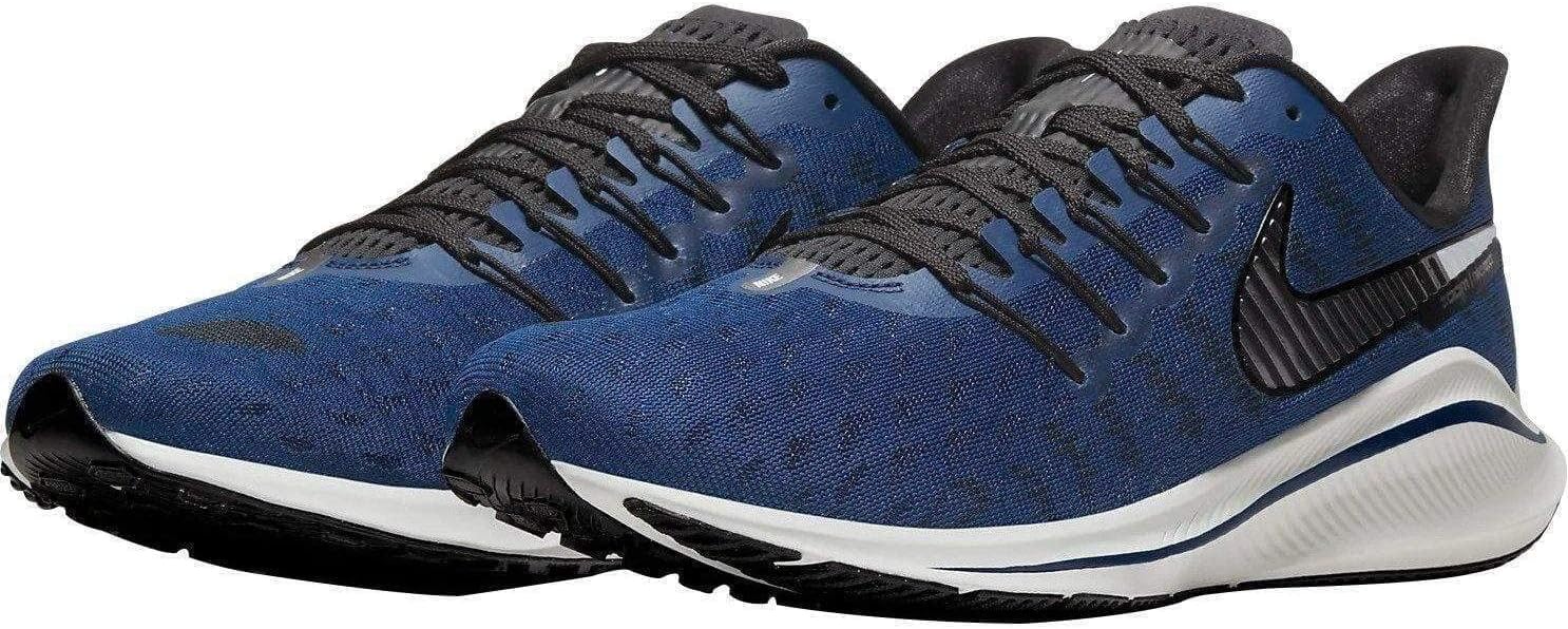 Nike Air Zoom Vomero 14, Men's Running Shoe, Multicolour Coastal Blue MTLC Dark Grey Black 402, 10 UK