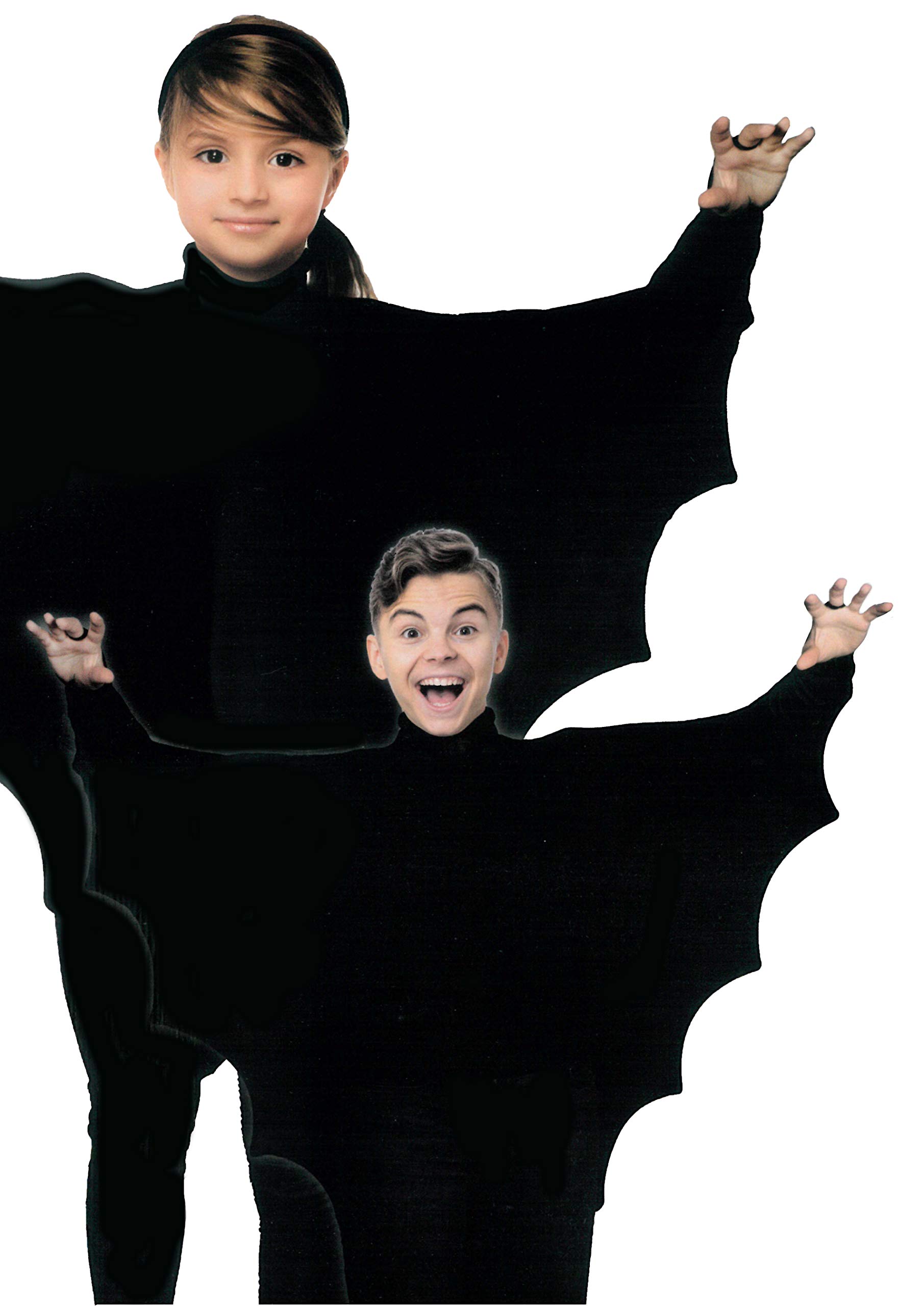 Funmo Fledermaus Kostüm-Set Für Kinder – Mit Umhang & Maske Für Halloween, Karneval & Mottopartys