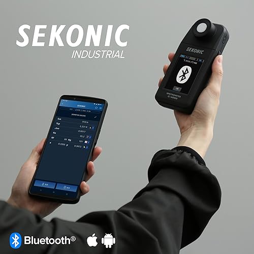 Vista 11 de Sekonic Kit de analizador de espectro de espectrómetro C-7000 - Herramienta portátil portátil para control de color de precisión e interpretación