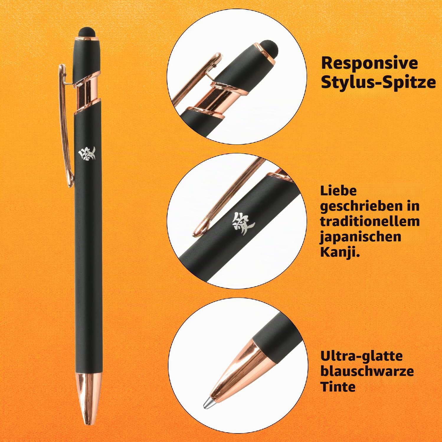 Pilot Hi-Tec-C Coleto Gelschreiber, 0,4 mm, 5-in-1 transparenter Körper und 5 Pastellfarben-Ersatzminen, Set mit originalem Stylus-Kugelschreiber