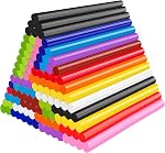 120pcs Sticks de colle chaude d'or métallisé Mini - 4 x 0.27in Adhésif EVA Bâtons de colle chaude en vrac pour la réparation de la dent de voiture, la réparation à domicile de timbres DIY Projets d'art Bonding Bois Papier de verre Décoration en plastique