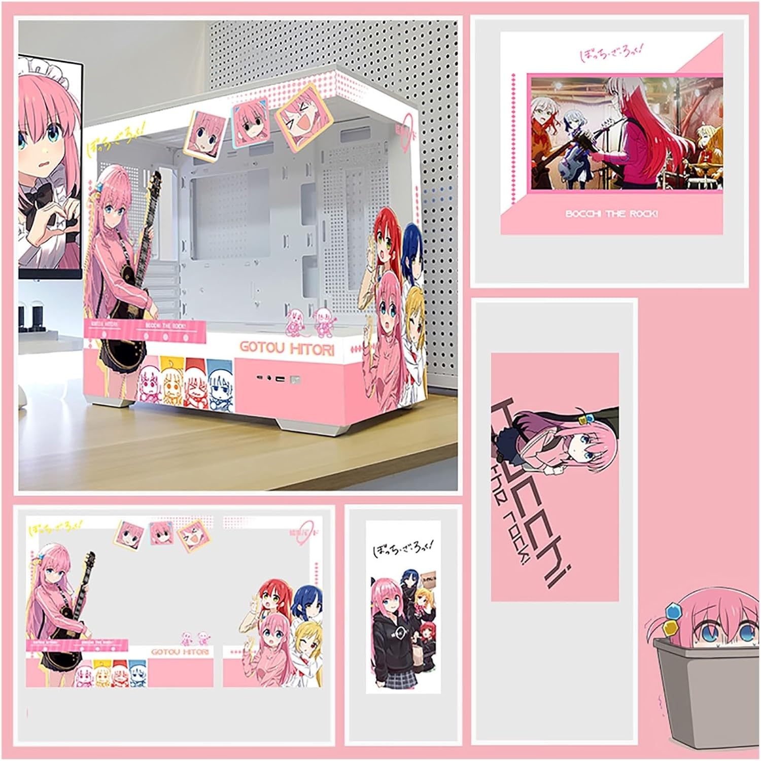 Computer Cases,MidTower PC Gaming Case MATX/ITX Front I