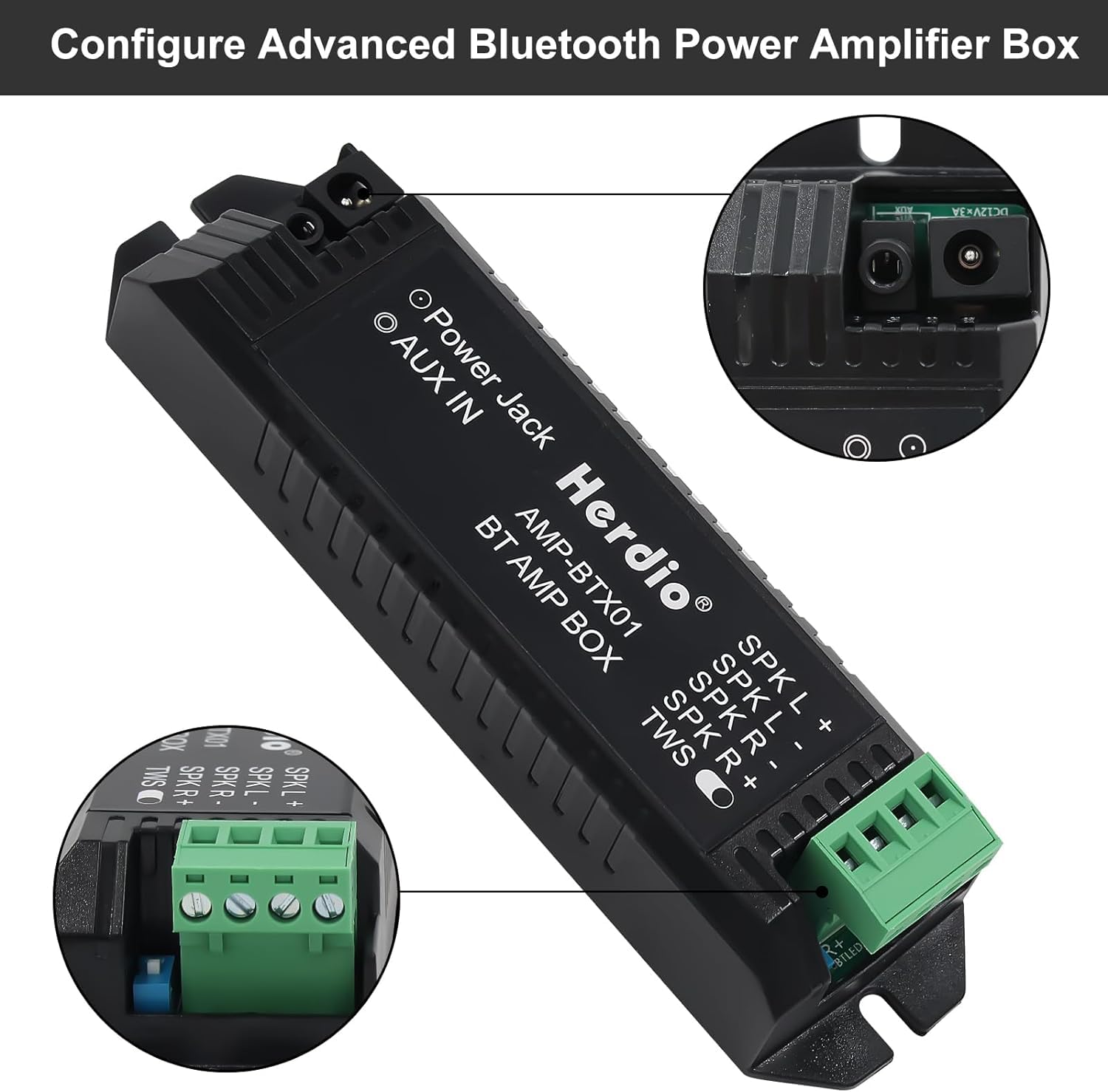 Herdio 5.25 Pollice 2-Way Bluetooth Altoparlanti Soffitto Parete Interno/Esterno Coppia