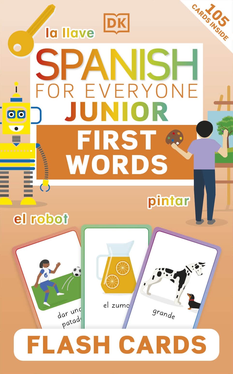 Spanish for Everyone Junior First Words Flash Card