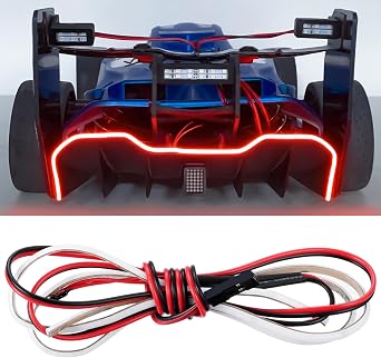 1/7 RC Car LED Light Set Rear Lights Kit for 1/7th ARRMA Limitless F1 RC Car Upgrade Part