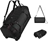 Foldable Rolling Duffle Bag with Wheels - 30