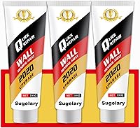 Vista 9 de Kit de reparación de parches de paneles de yeso con raspador, agente reparador de pared blanca con 2 piezas de paneles de yeso de aluminio