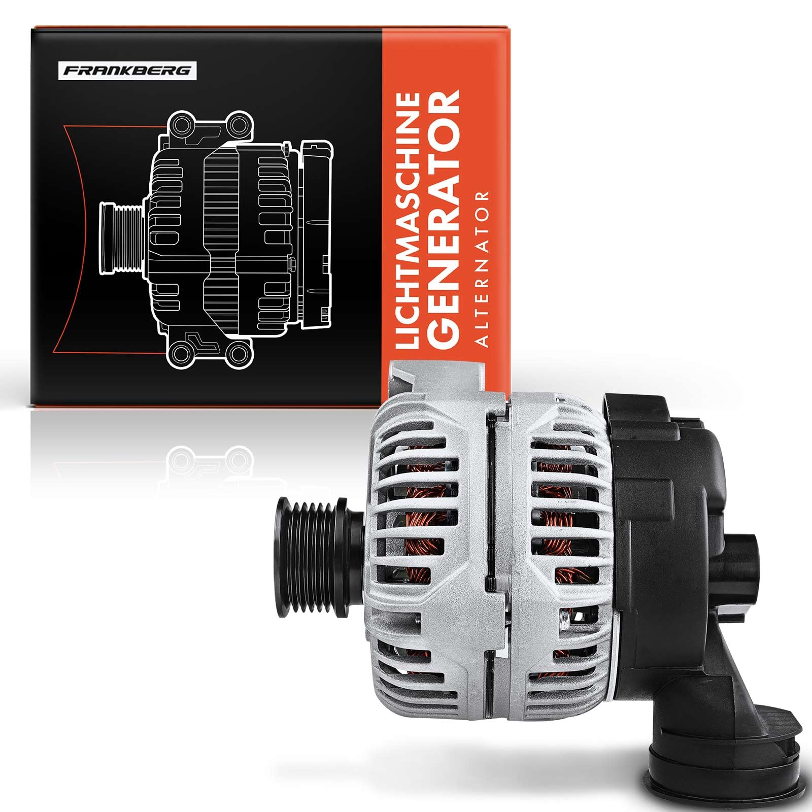 Frankberg generador alternador | Compatible con: Serie 3 E46, Serie 3 Compact E36, Serie 3 Coupé E46, Serie 3 Touring E36, Serie 3 Convertible E46