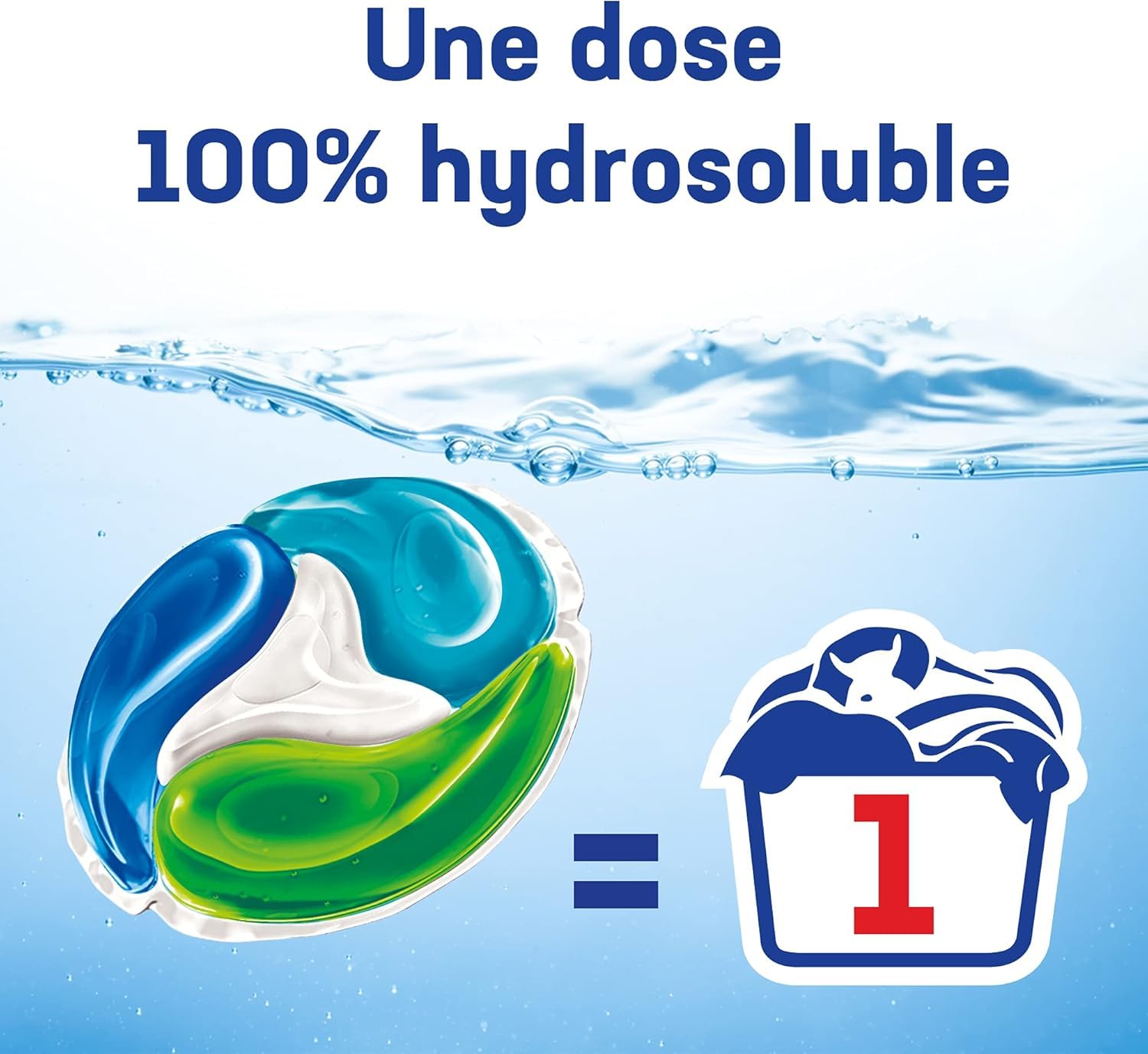 LE CHAT Pack Intensif Sensitive Capsules Lessive Discs 4en1 au Savon de Marseille & Aloe Vera Peaux Sensibles Parfum Hypoallergénique 210 Capsules