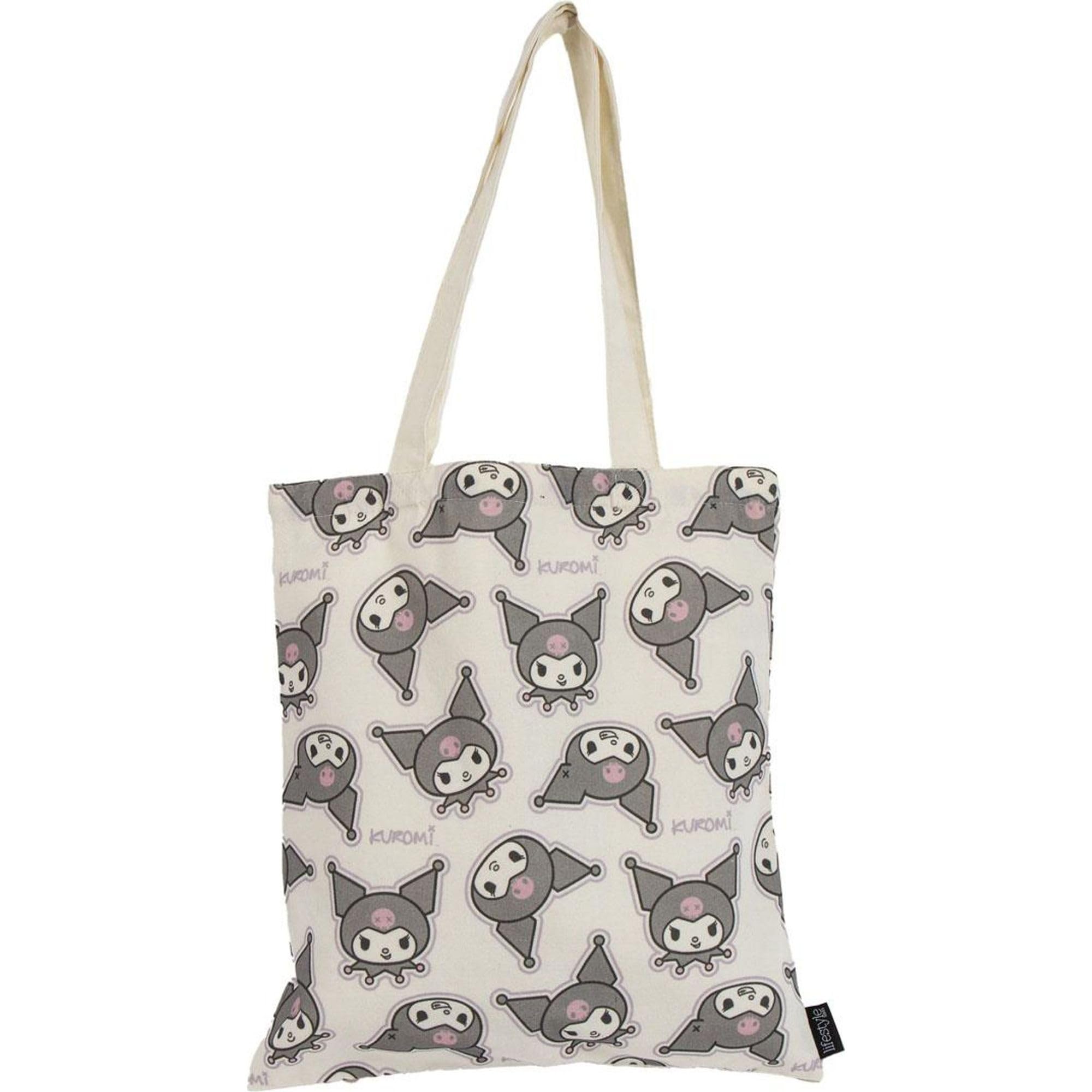 CERDÁ LIFE'S LITTLE MOMENTS Hello Kitty Kuromi Shopping Bag, Unisex Adult, Black and White, multicoloured, Estándar, Contemporary