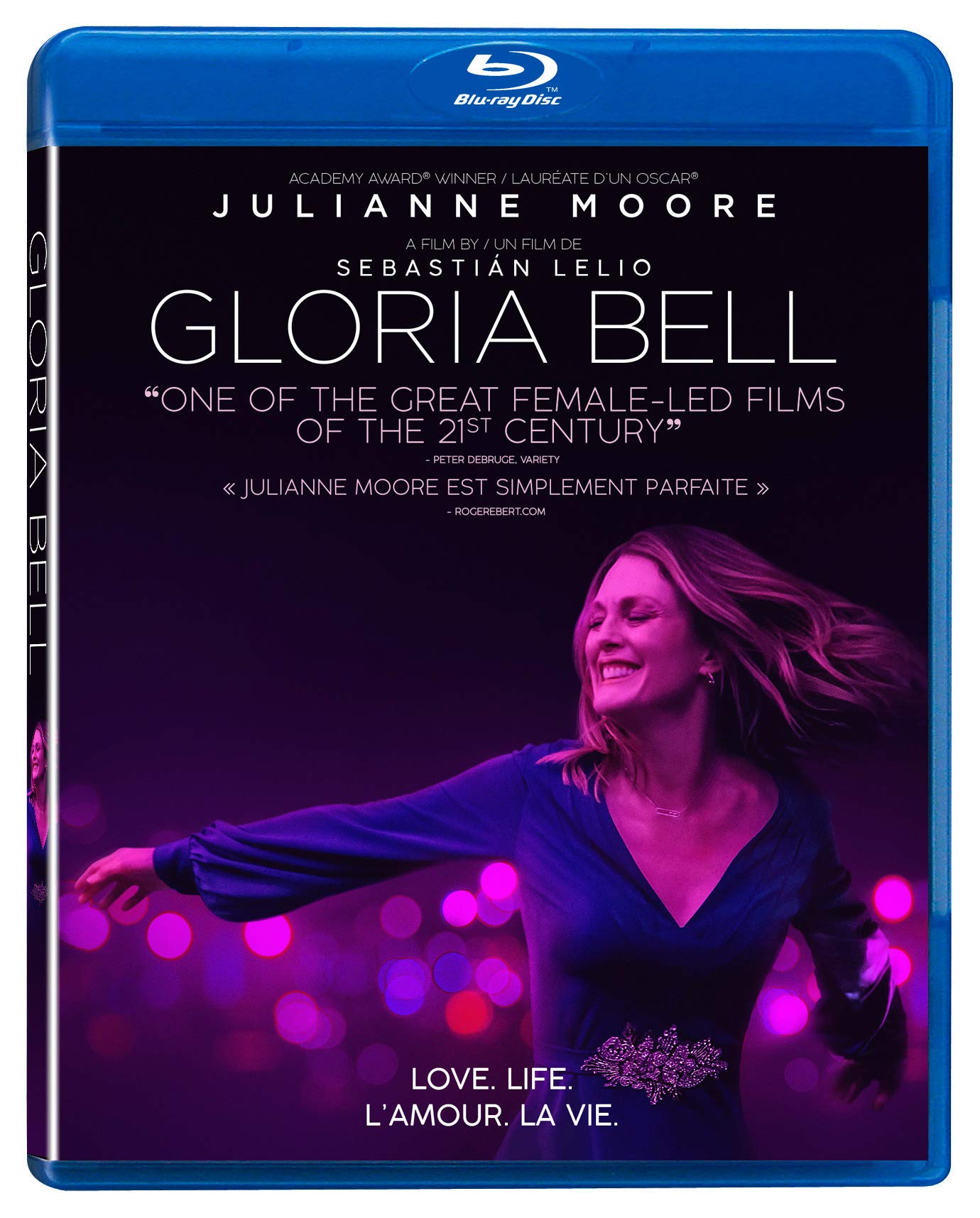 Gloria Bell Blu-ray version bilingue film drame avec Julianne Moore