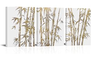 Nachic Bamboo Zen Canvas Wall Art Paintings