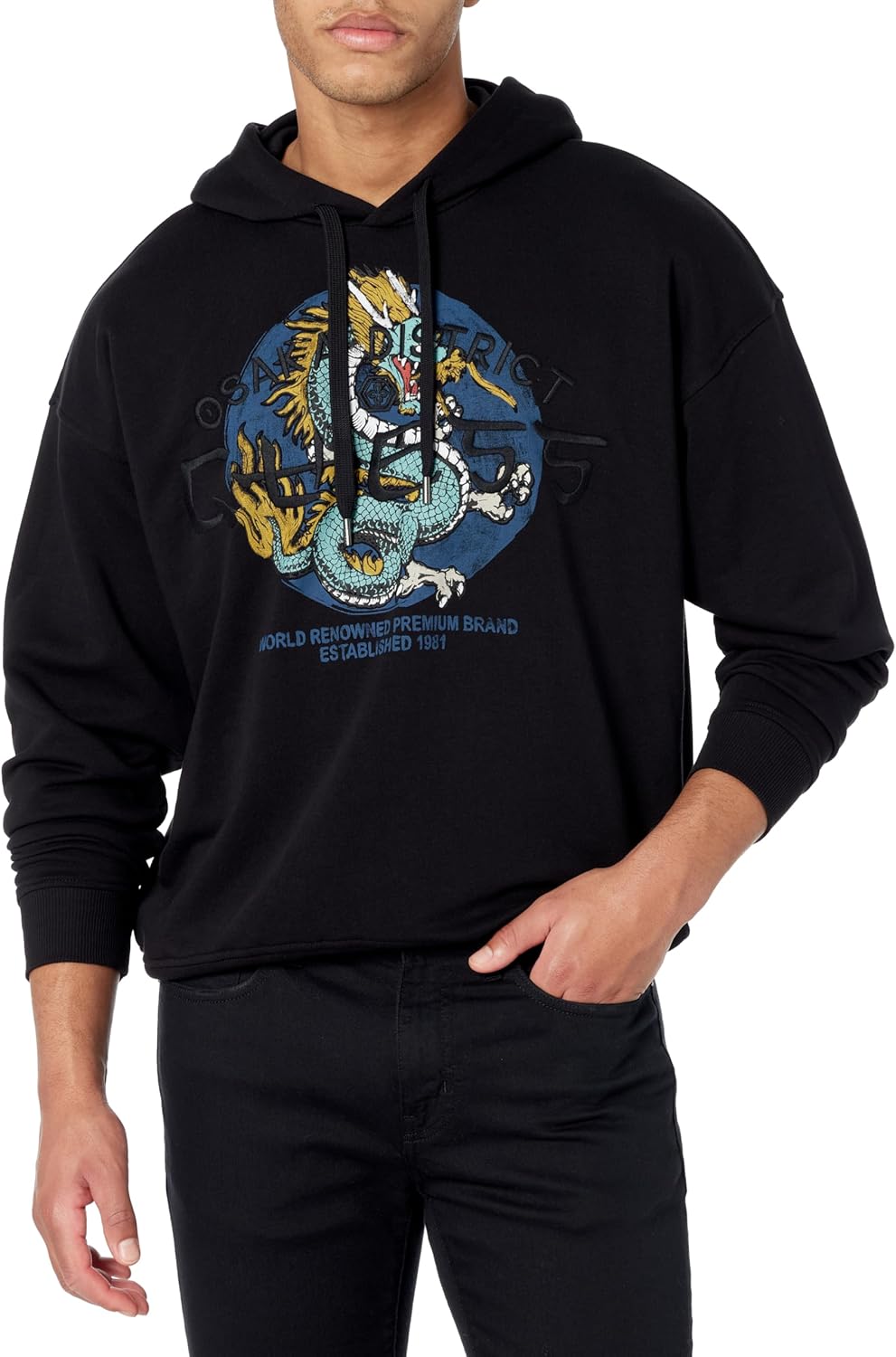 Sudadera Con Capucha Guess Eco Aldwin Hombre Marrones Con Sudadera